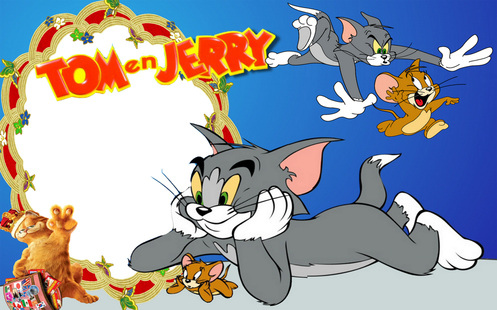 В каком году вышел том и джерри. Tom and Jerry. Том ва Джерри. Том и Джерри фон.