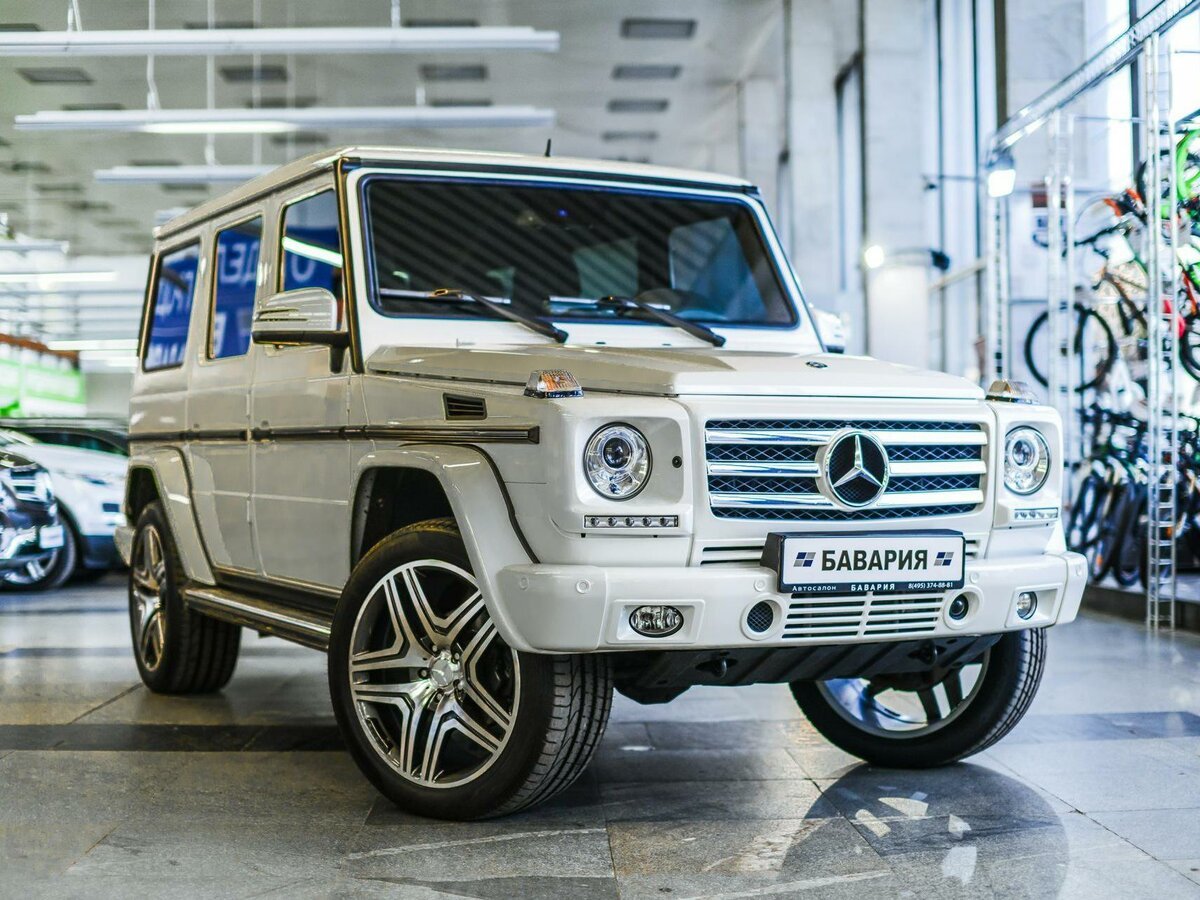 26 объявлений о продаже Mercedes-Benz G-Class белого цвета