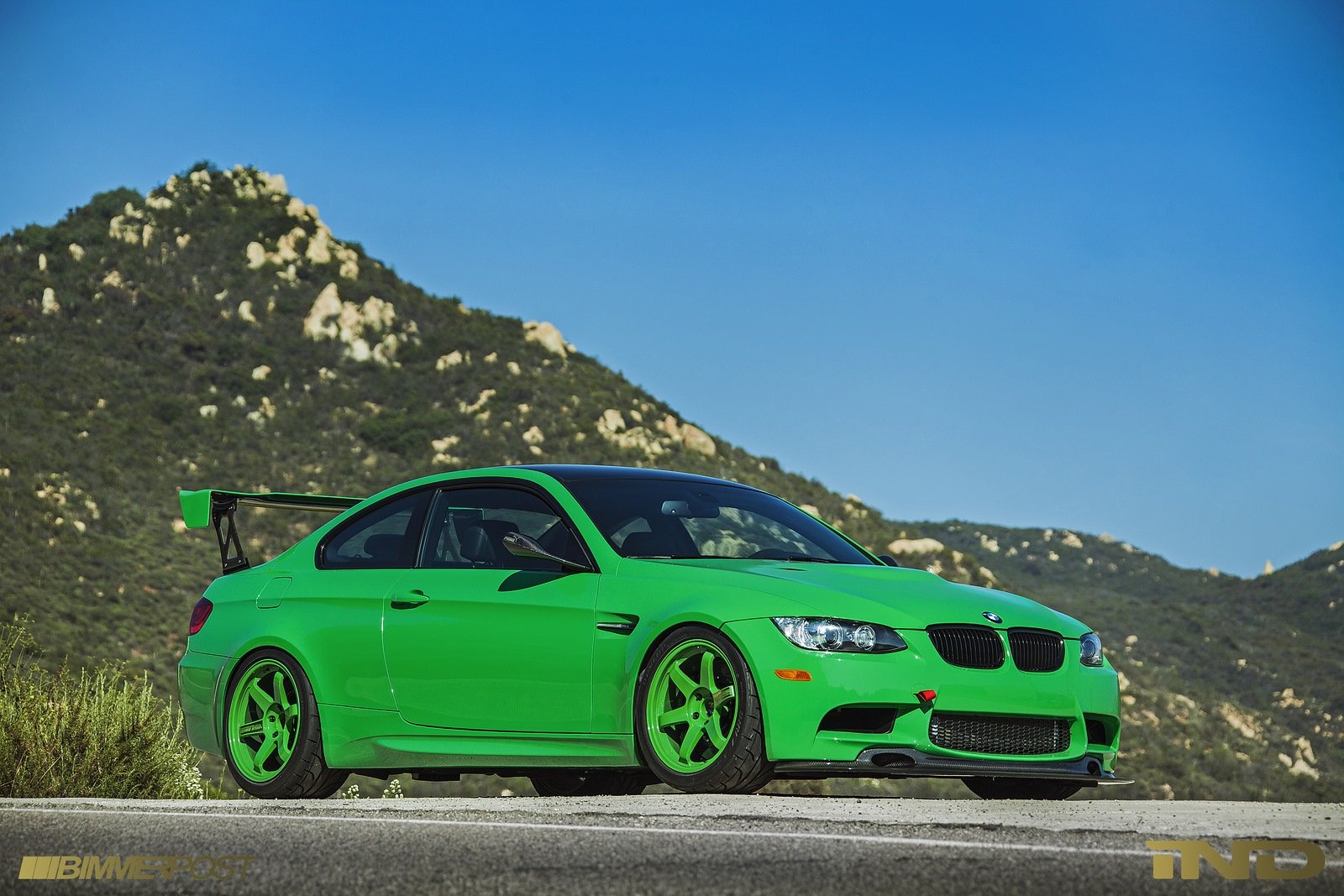 BMW m3 e92 зеленая