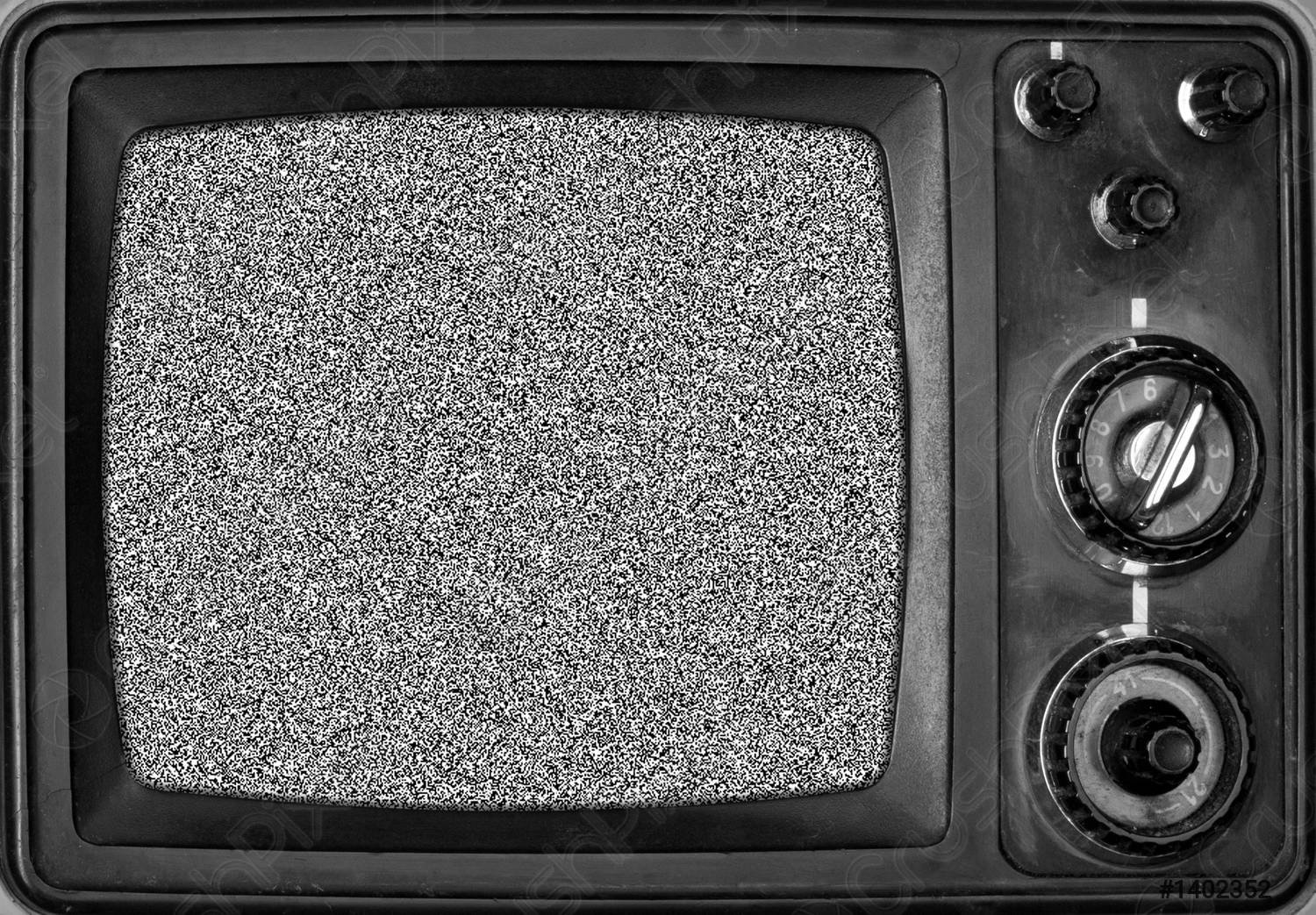 Шум старого телевизора
