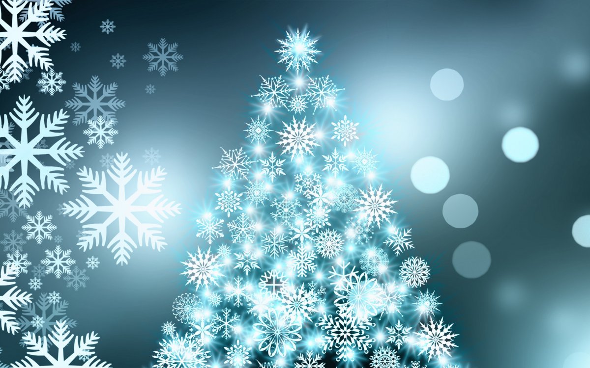 Снежинки на новый год