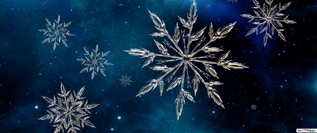 Картинки на рабочий стол снежинки