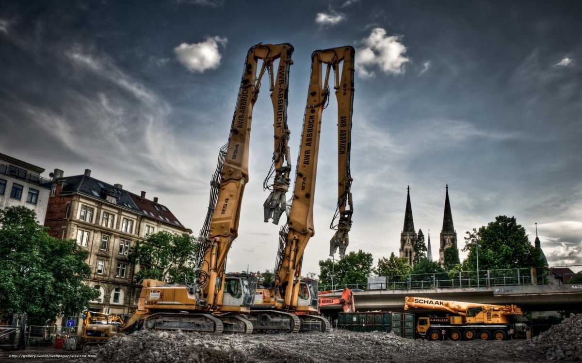 Фотообои стройка