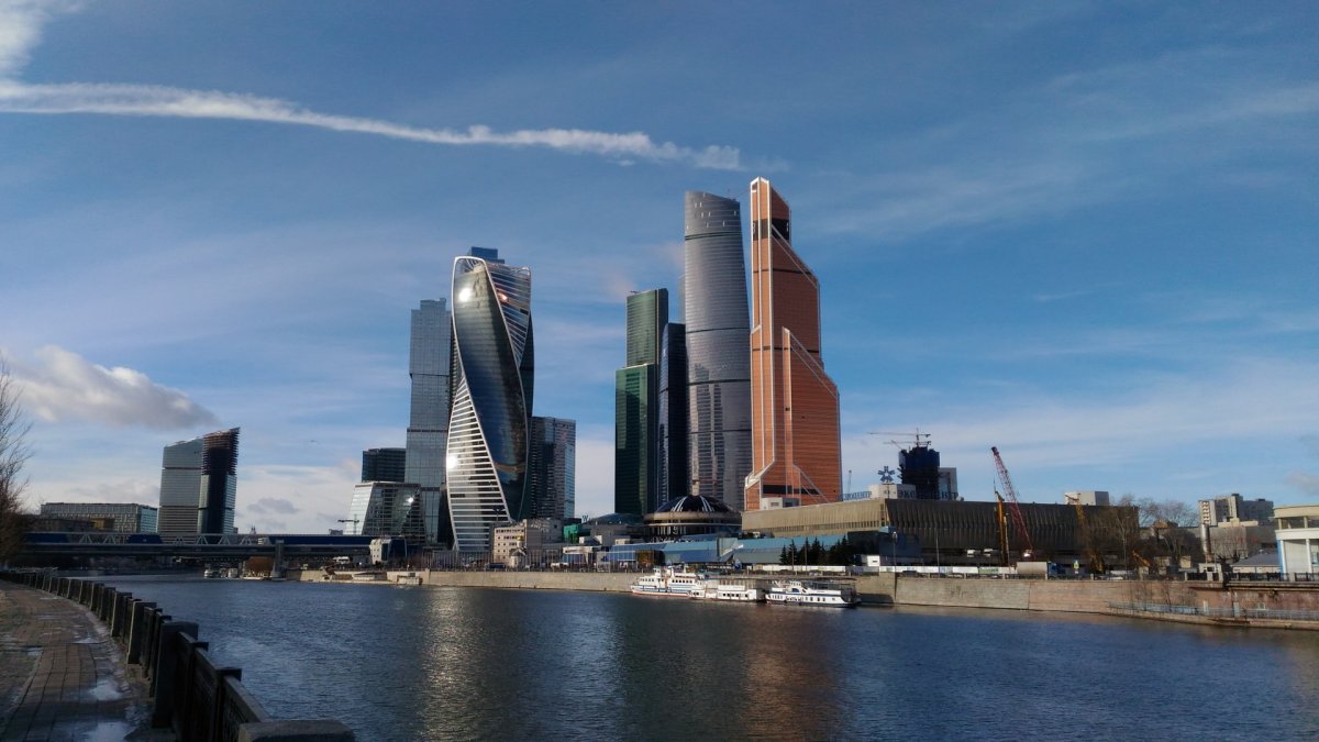 Москва Сити 8к