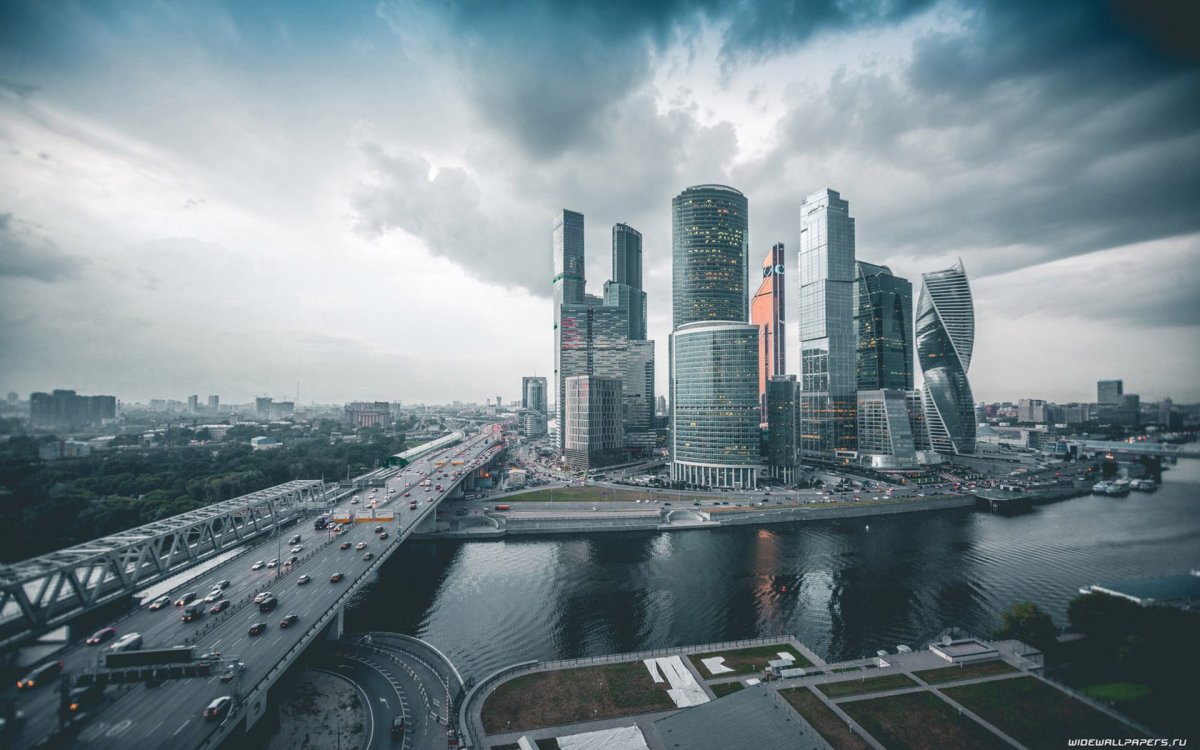 Москва Сити 4к