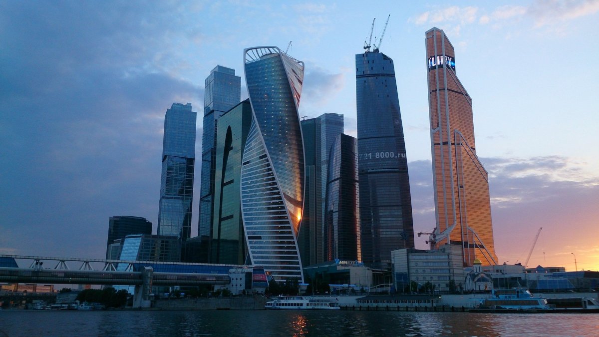 Москва Сити 8к
