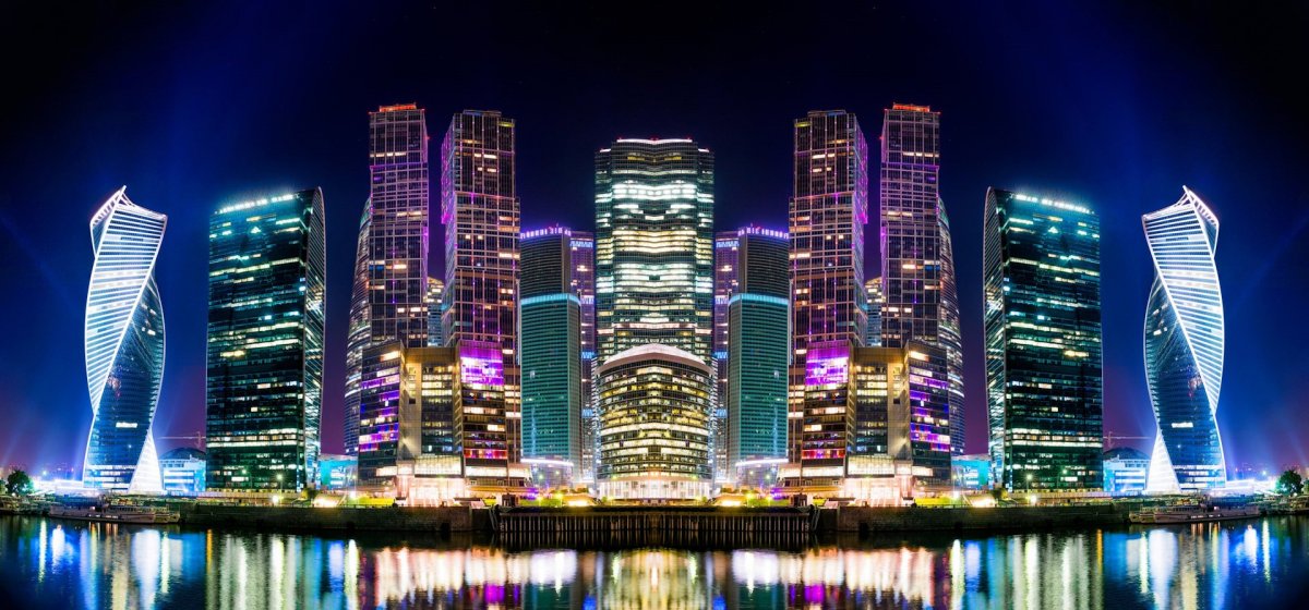 Москва Сити 4к