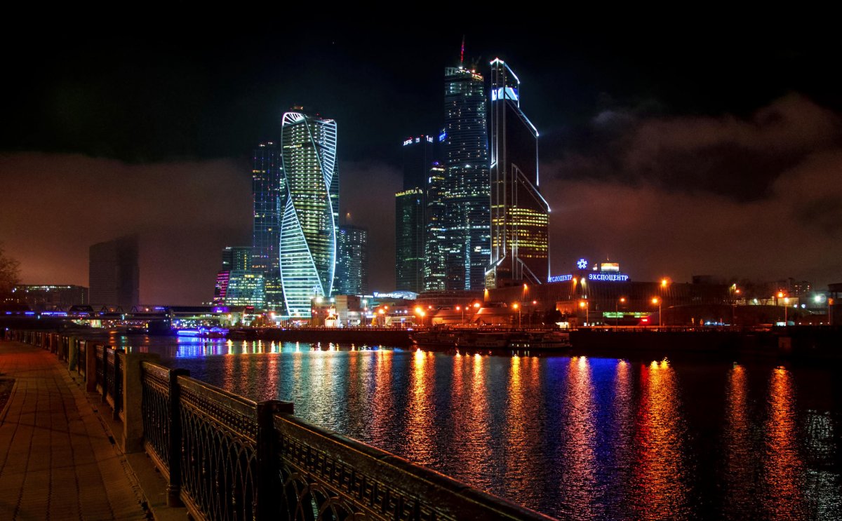 Москва Сити 8к