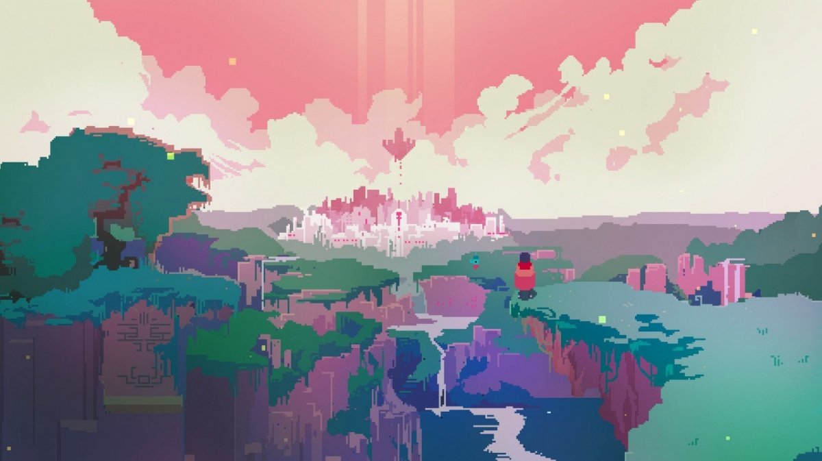Hyper Light Drifter пиксель арт