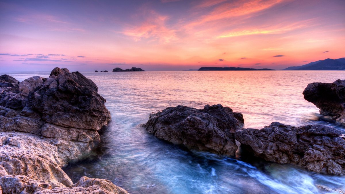 Водопад небо