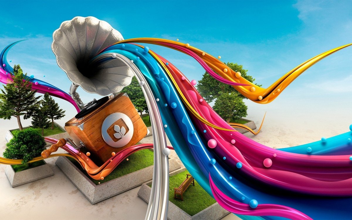 Креативные обои