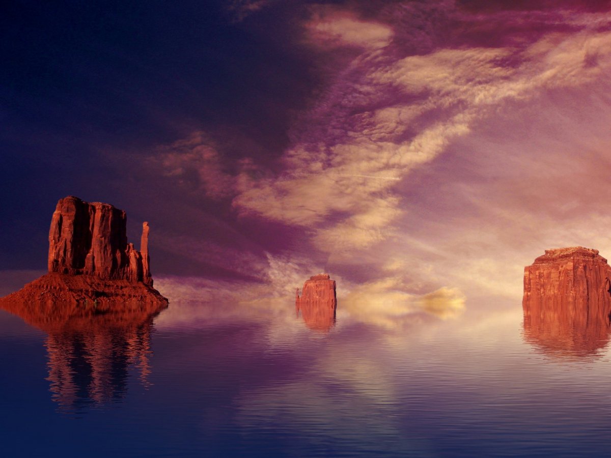 Необыкновенные пейзажи