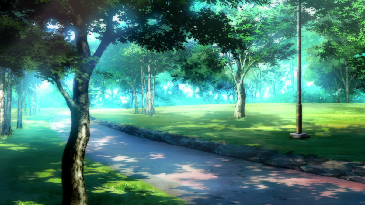 Аниме фон парк