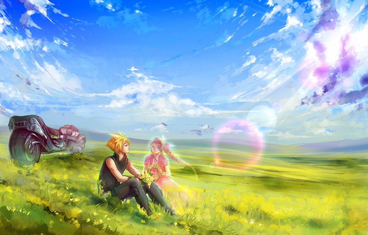 Обои аниме пейзаж