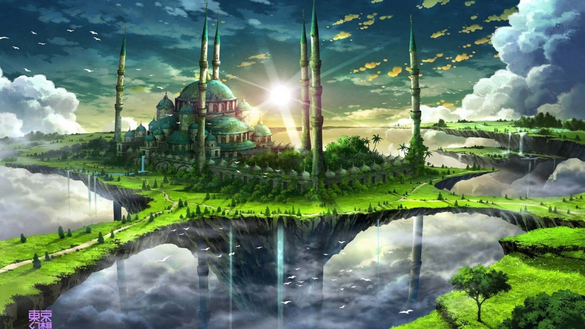 Аниме пейзаж