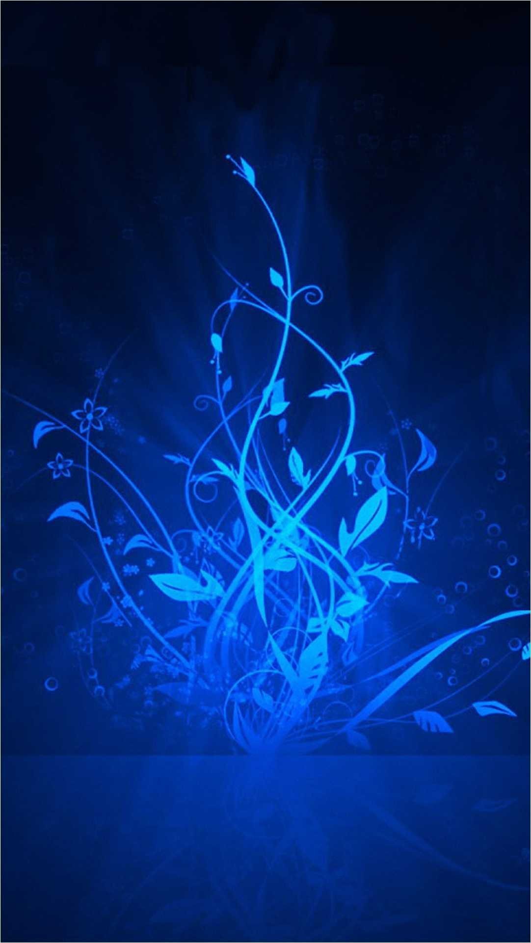 Красивый синий