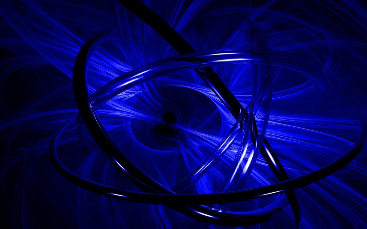 Абстракция в синих тонах