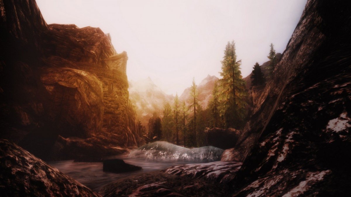 The Elder Scrolls v Skyrim природа