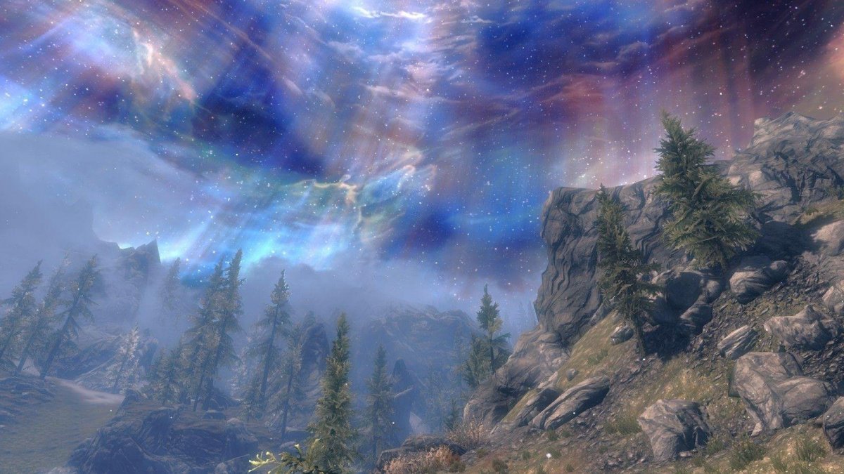 Пейзажи Скайрима на рабочий стол