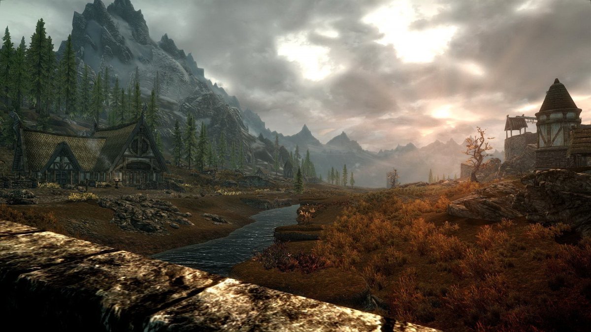 The Elder Scrolls v Skyrim 4к