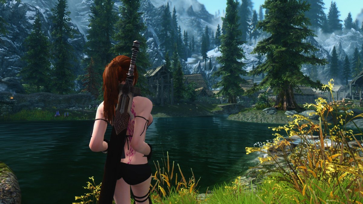 Skyrim обои на рабочий стол 1920х1080