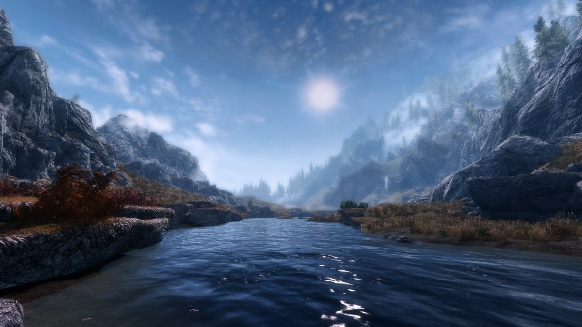 Красивые пейзажи из игр