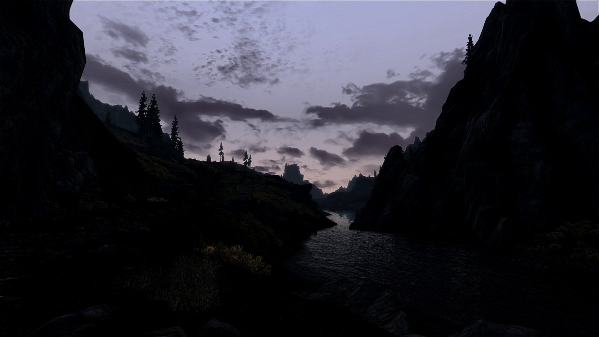 Обои на рабочий стол 1680х1050 скайрим