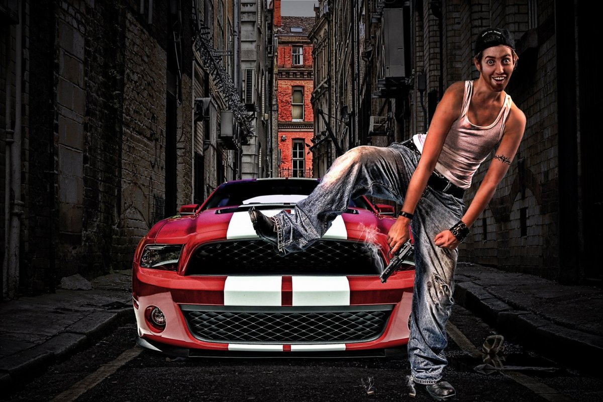 Крутые фотообои