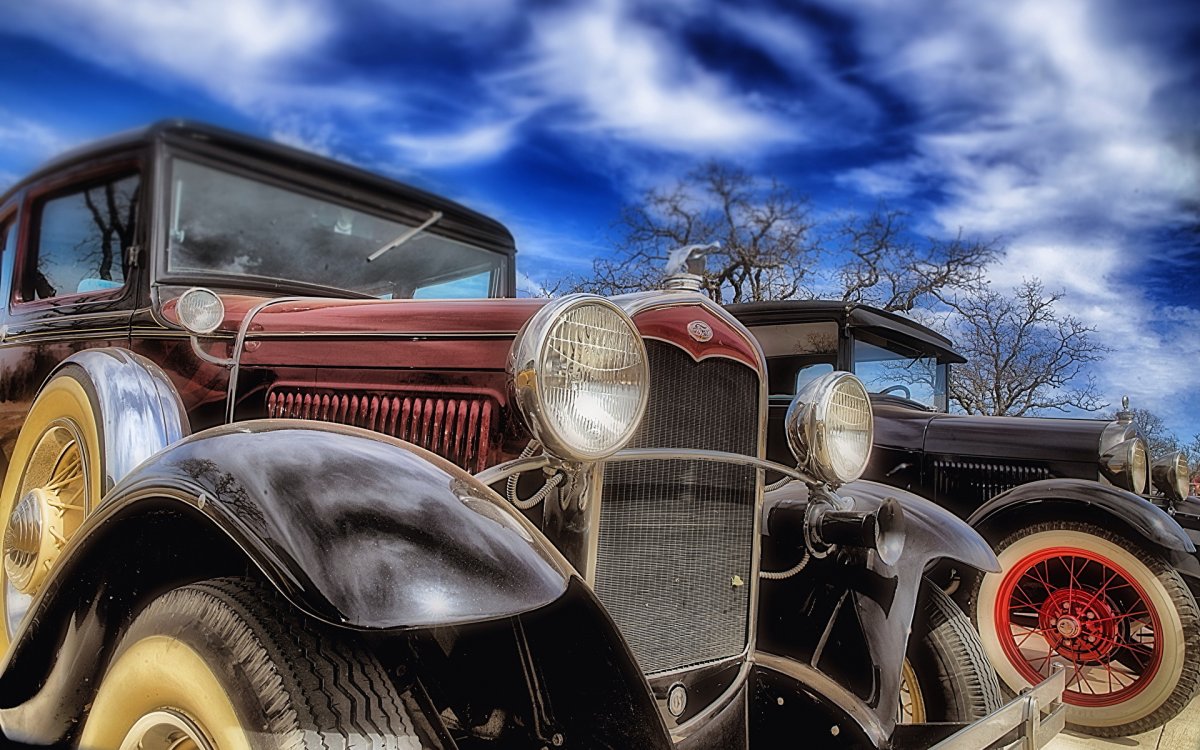 Фотообои ретро автомобиль