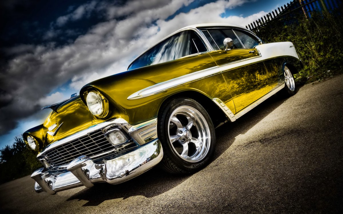 Обои ретро автомобили