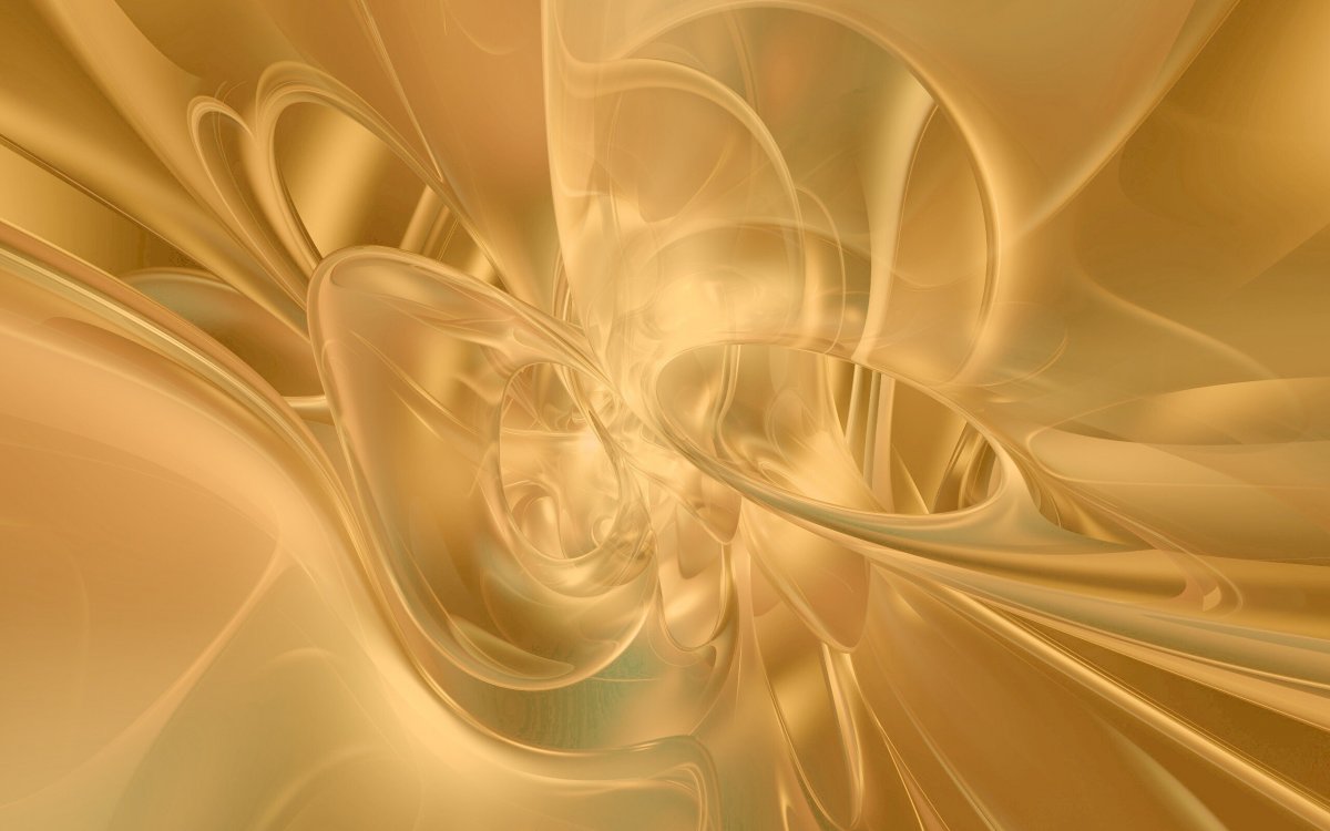 Абстракция в золотых тонах