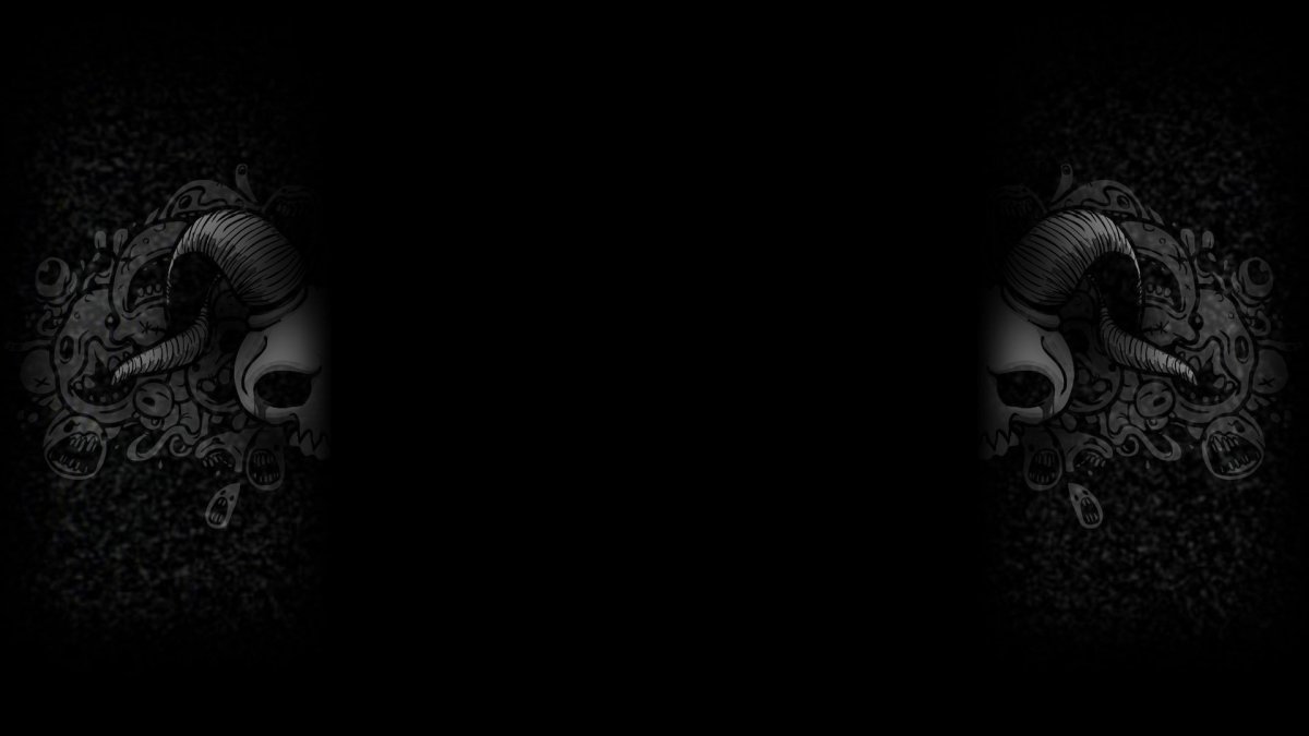 Неоновые животные на темном фоне