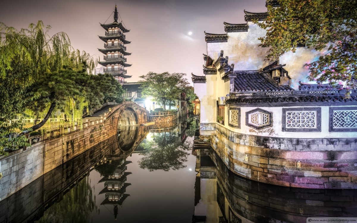 Китай Шанхай чайный дворец