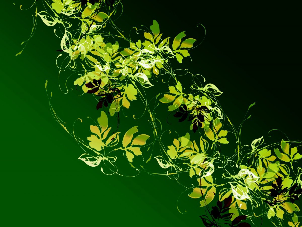 Растительный фон