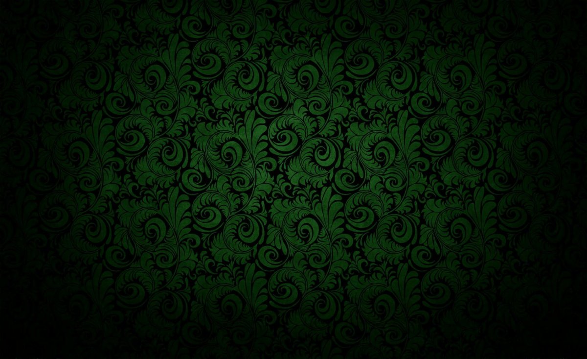 Темно зеленые растения