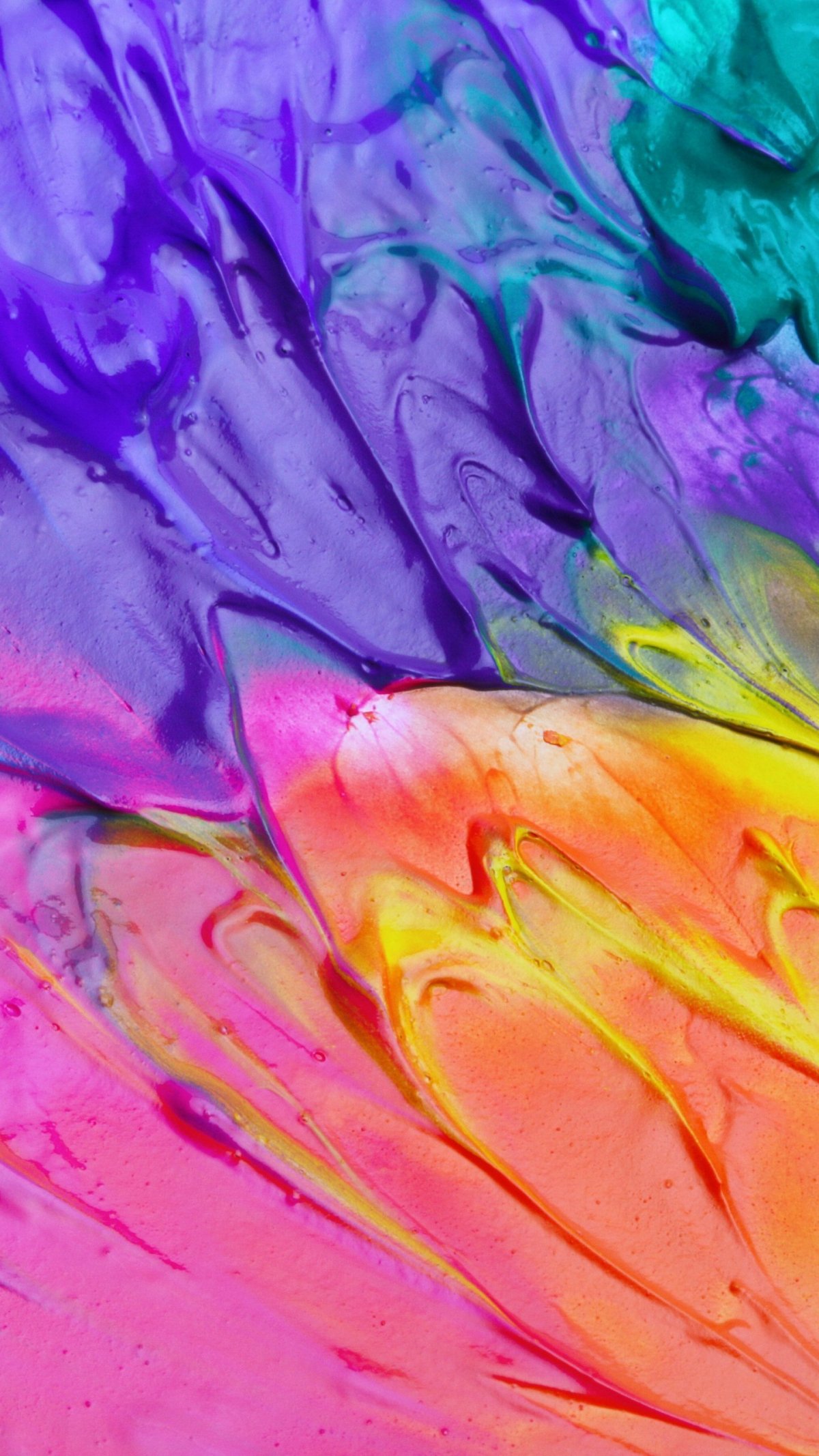 Красивое смешение красок