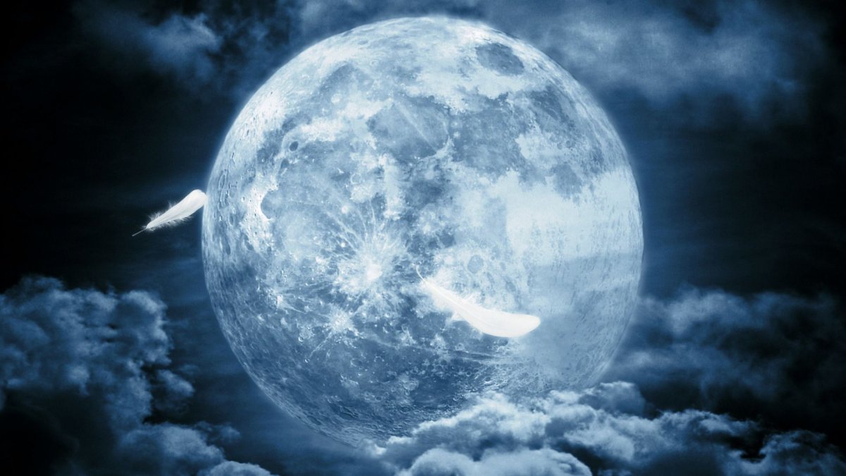 Живые обои Луна