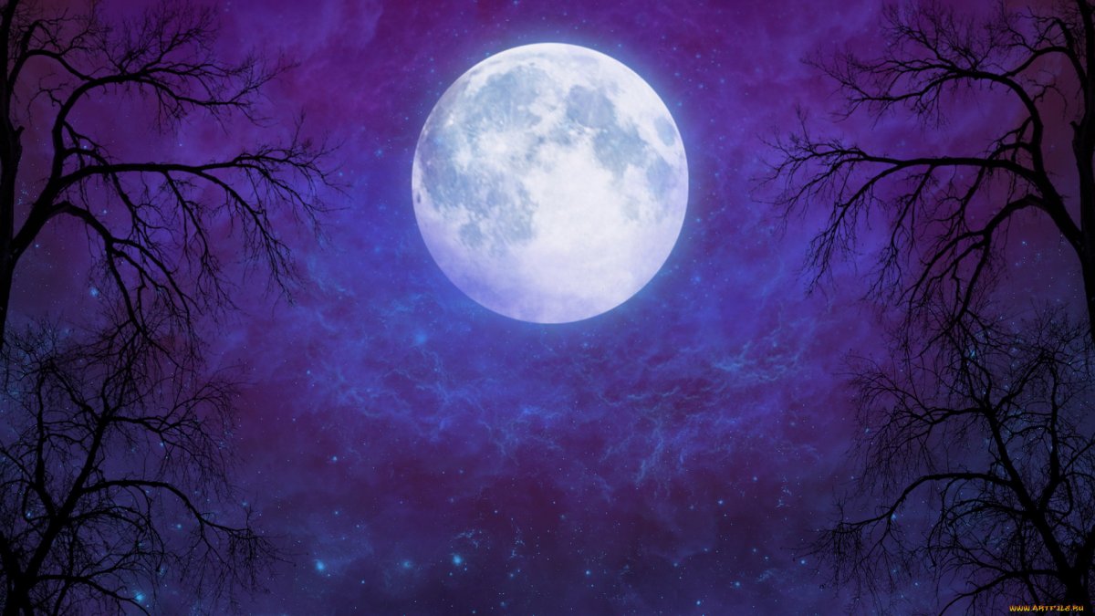 Луна обои