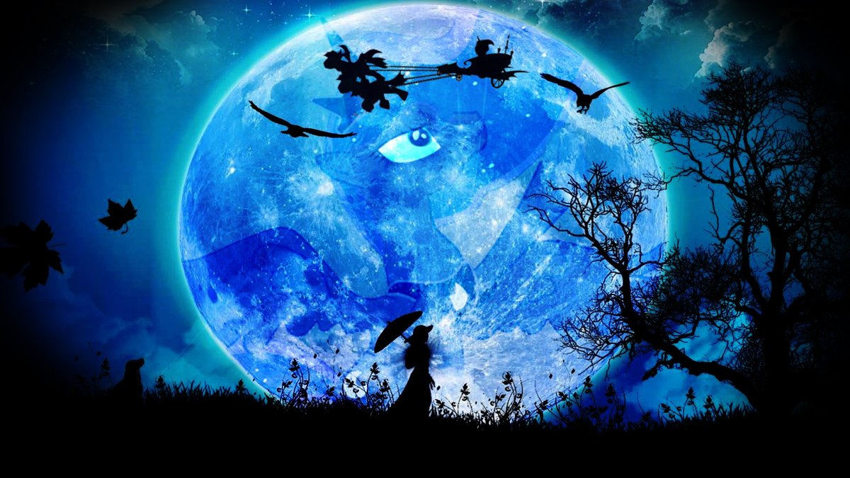 Луна на рабочий стол