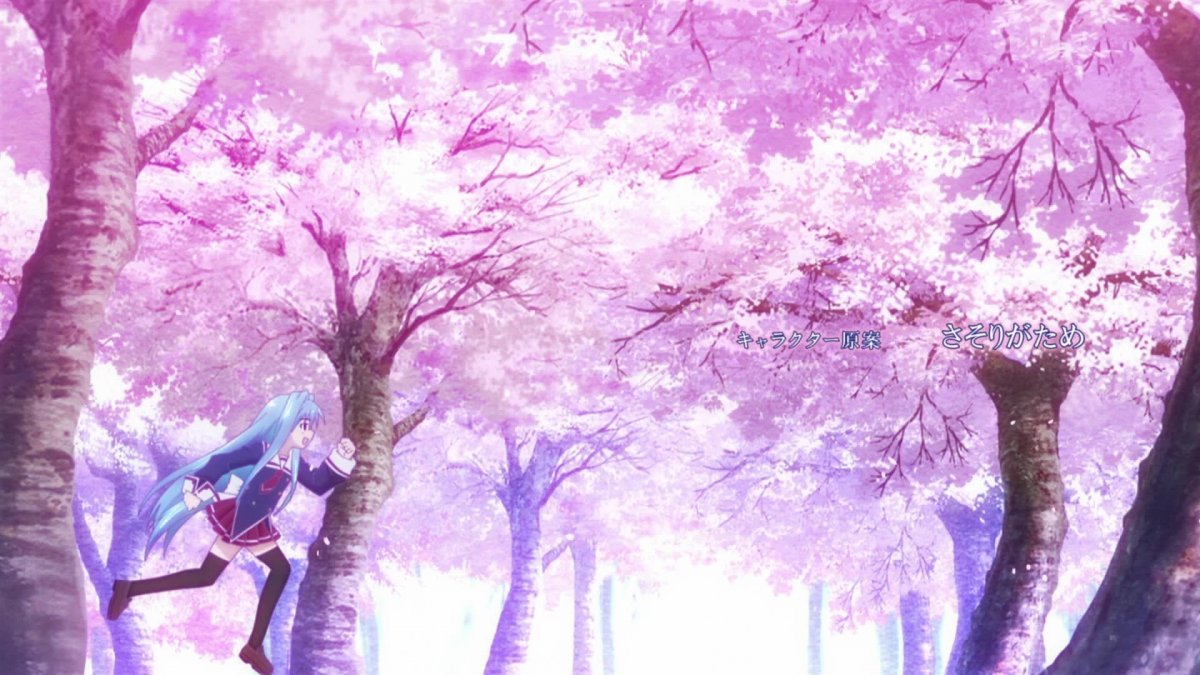 Аниме обои Сакура