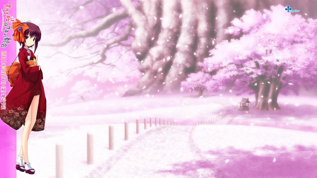 Черри блоссом аниме