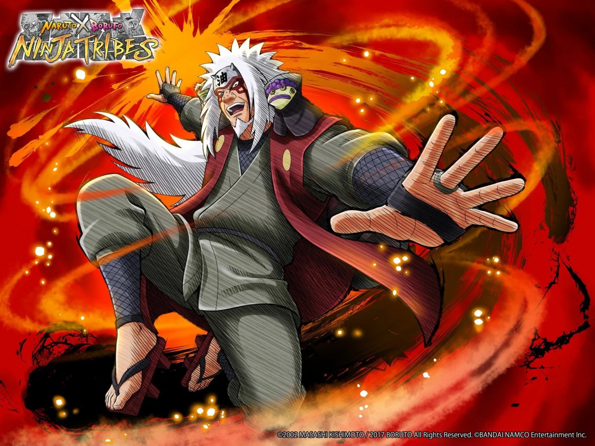 Наруто и Джирайя арт