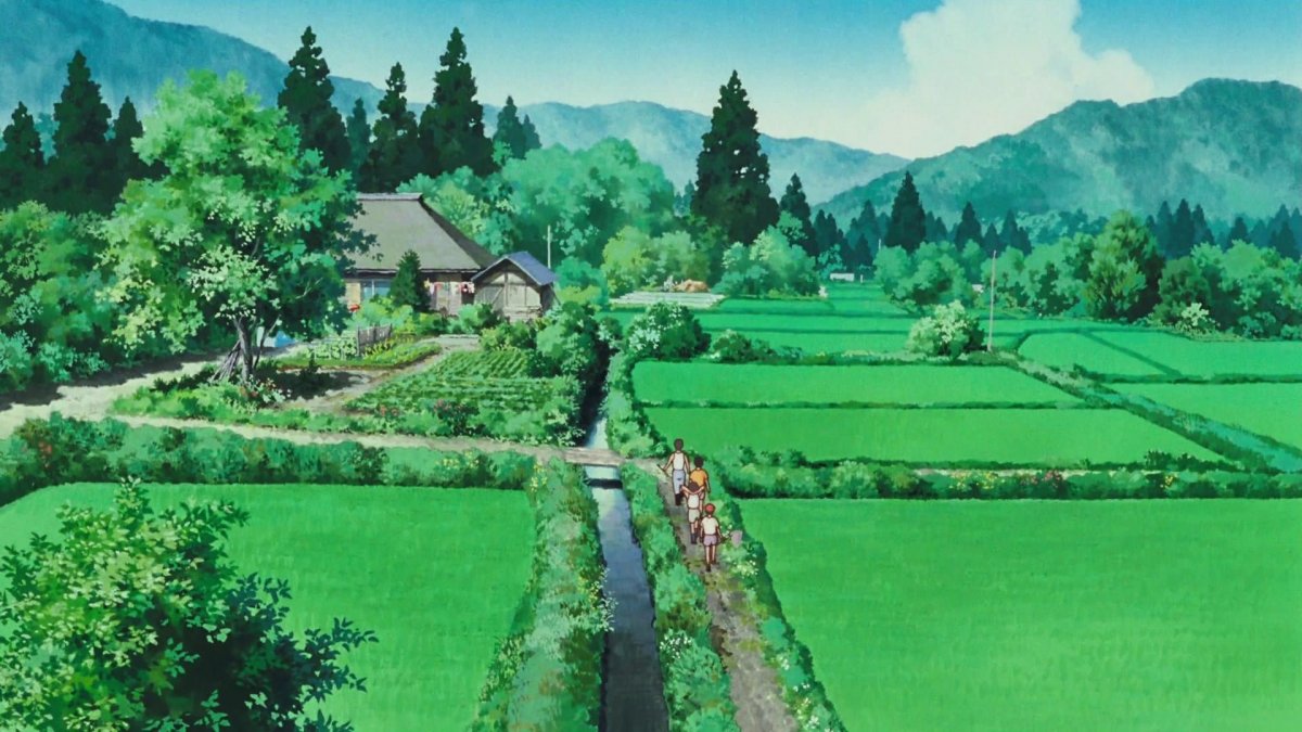 Аниме фон Хаяо Миядзаки