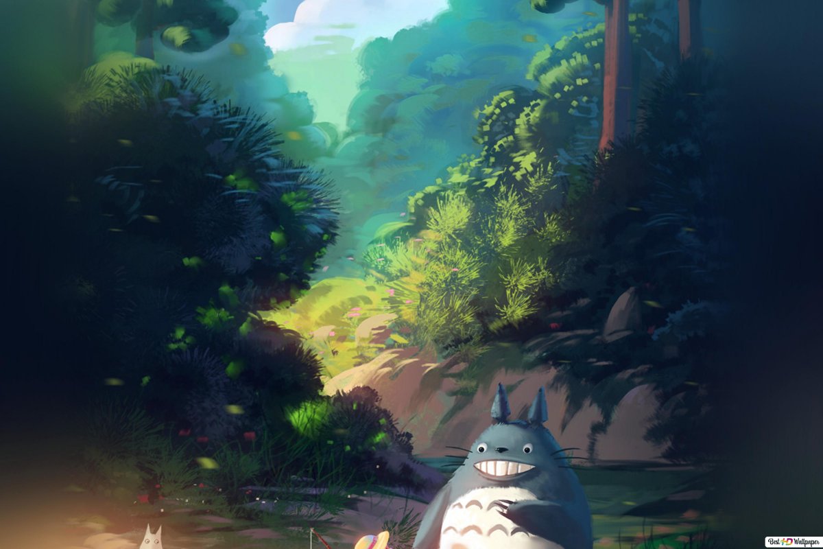 Хаяо Миядзаки Тоторо арт