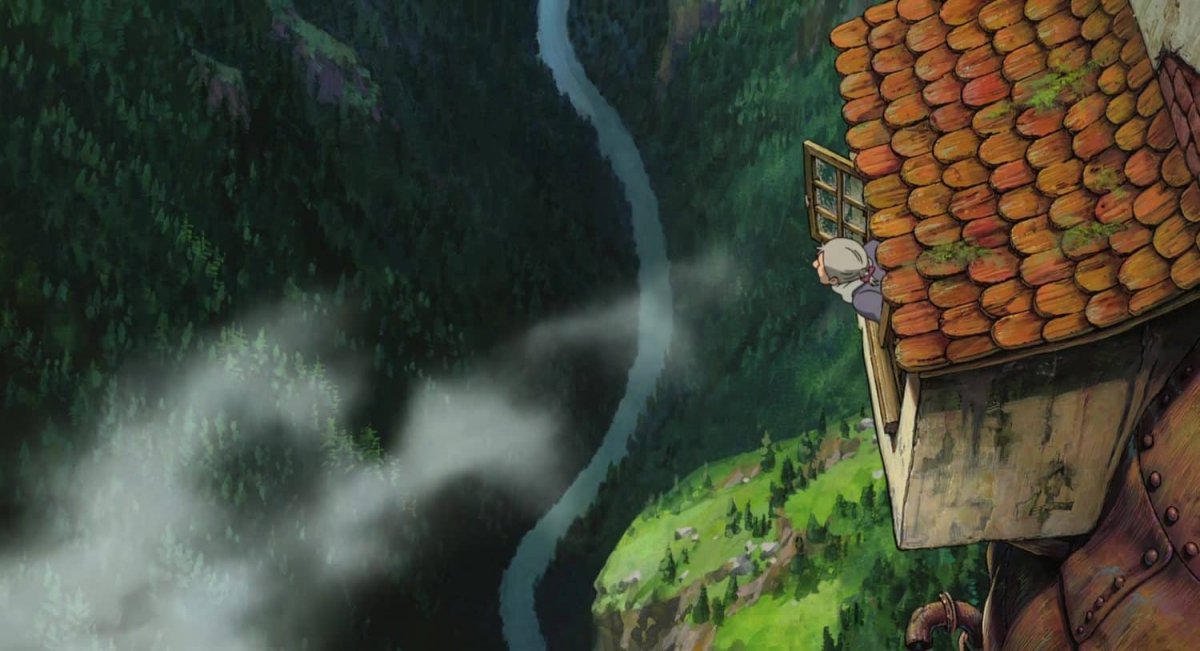 Домик Хаяо Миядзаки в горах