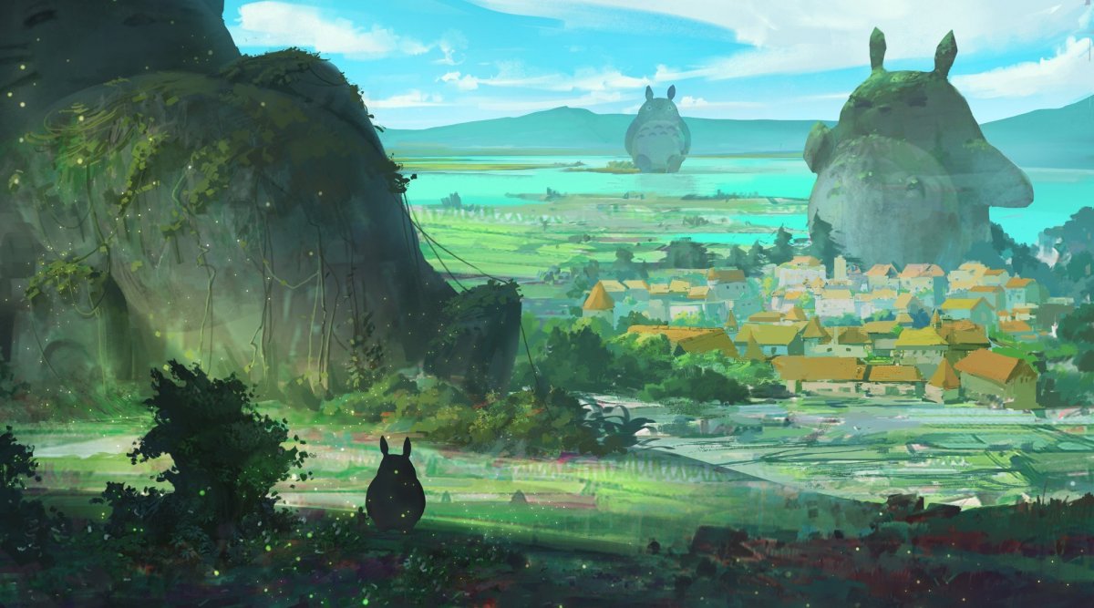 Горы Хаяо Миядзаки