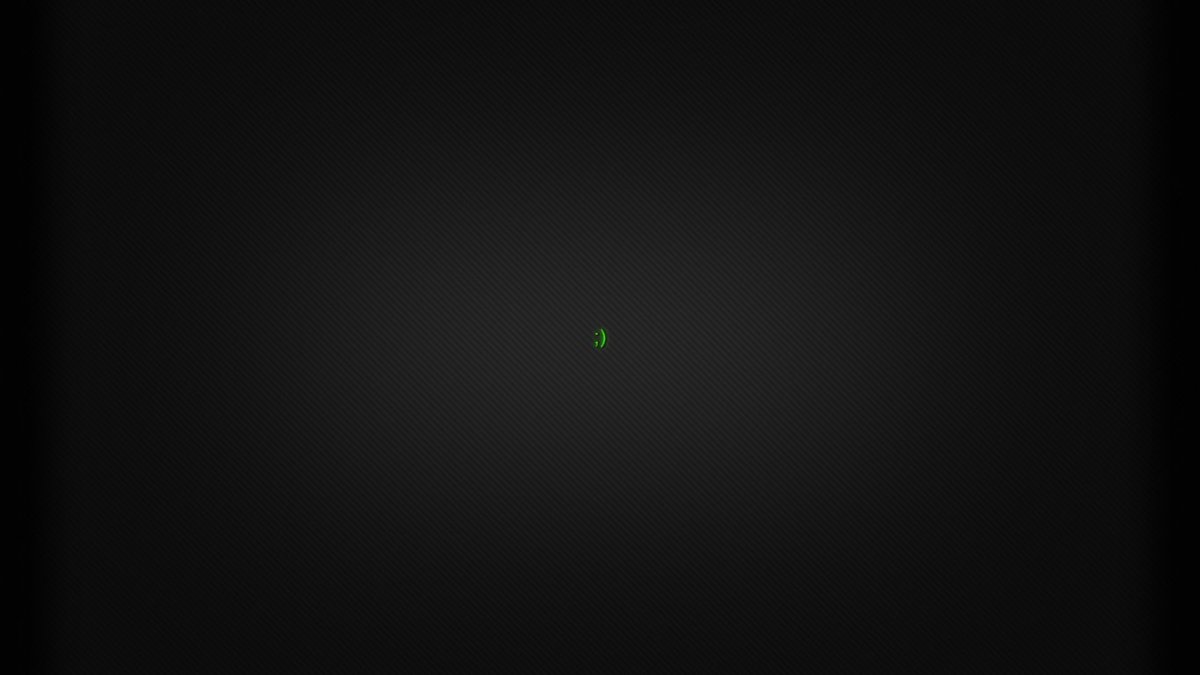 Черный рабочий стол