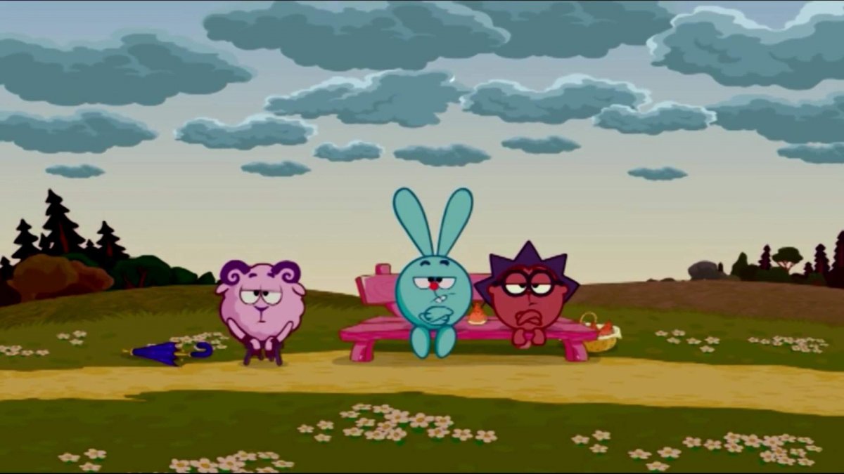 Лысый Ёжик Смешарики