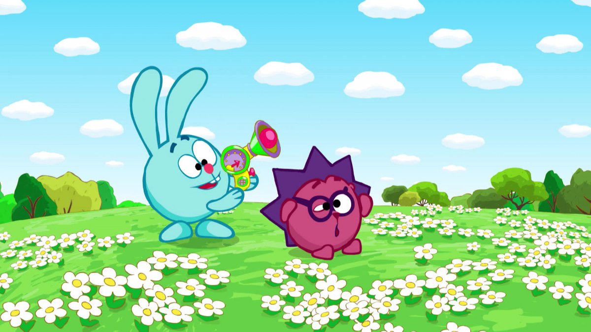 Смешарики Крош и Нюша