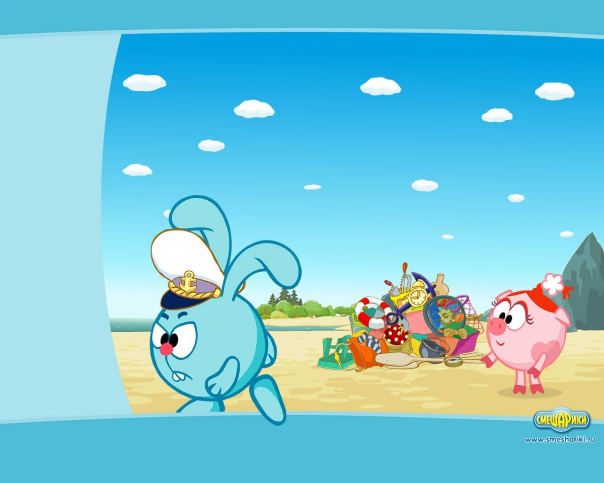 Смешарики фон